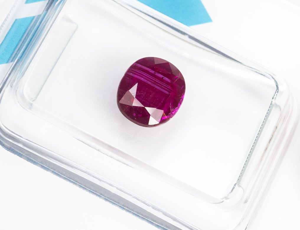 No reserve price Ruby  - 1.44 ct - International Gemological Institute (IGI) - Deep Purplish Red #2.1