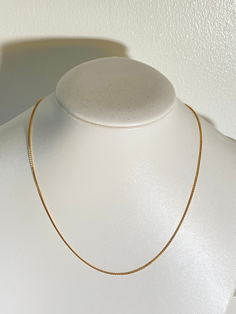 Ohne mindestpreis - Halskette - 18 kt Gelbgold #1.0