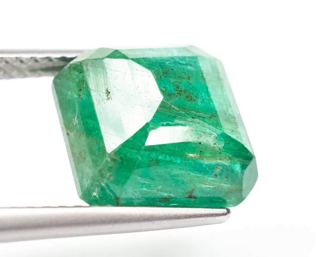 Ingen mindstepris Grøn Smaragd  - 5.45 ct - International Gemological Institute (IGI) - Zambia #3.2
