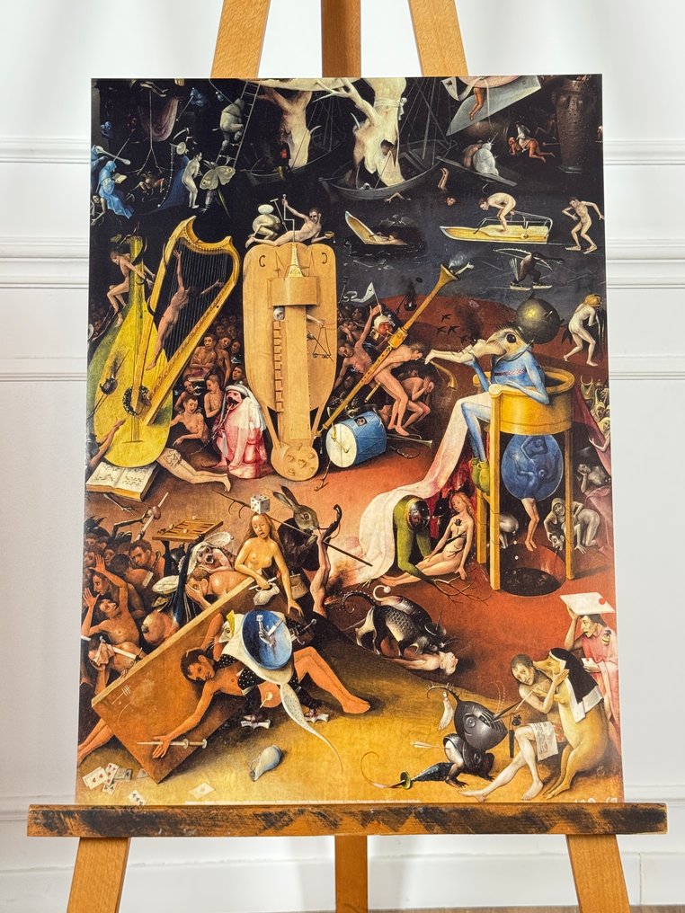 Hieronymus Bosch - Inferno (dal Trittico del Giardino delle delizie) #2.1