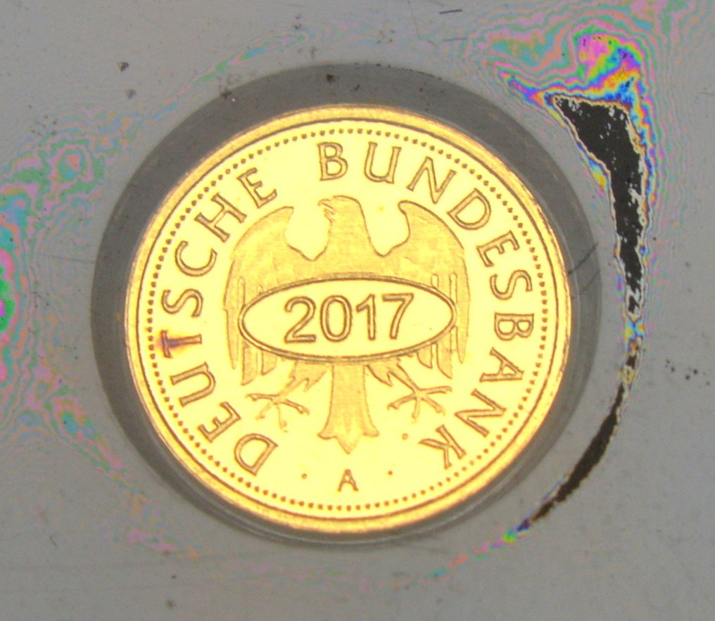 德國. Medal 1 Deutsche Mark 2017 Token (.585)  (沒有保留價) #1.0
