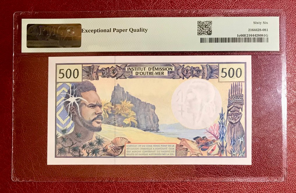 法属太平洋领土. - 500 Francs ND (1992) - Pick 1c  (没有保留价) #1.0