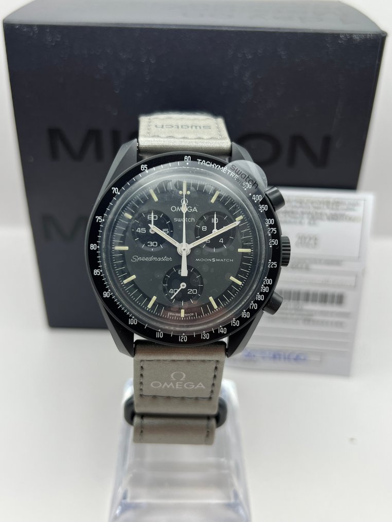 Omega x Swatch - MoonSwatch - Mission to Mercury - Fără preț de rezervă - SO33A100 - Unisex - 2023 #1.0