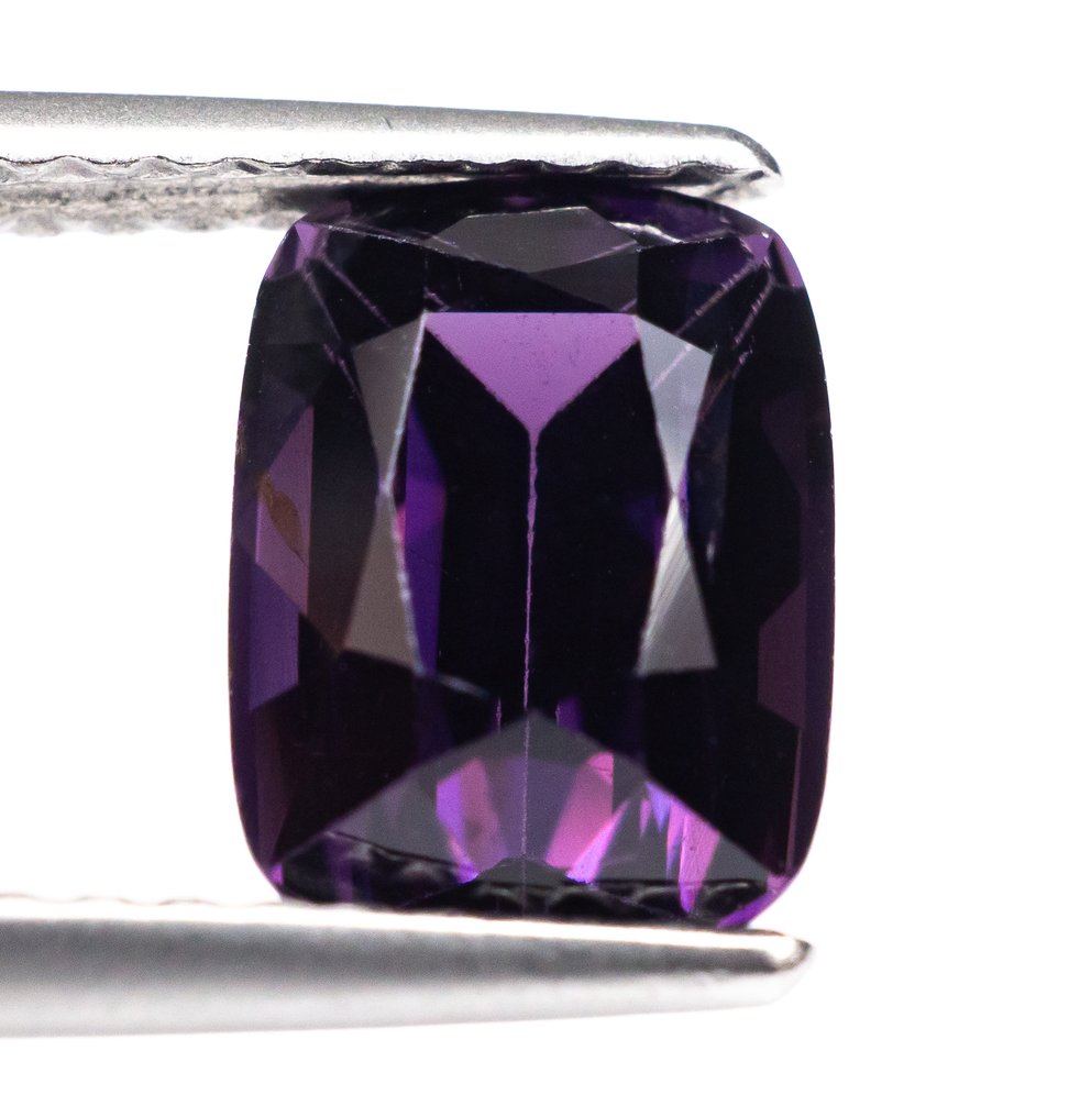 沒有保留價 尖晶石  - 2.05 ct - Antwerp Laboratory for Gemstone Testing (ALGT) - 深暗紫色 #1.0