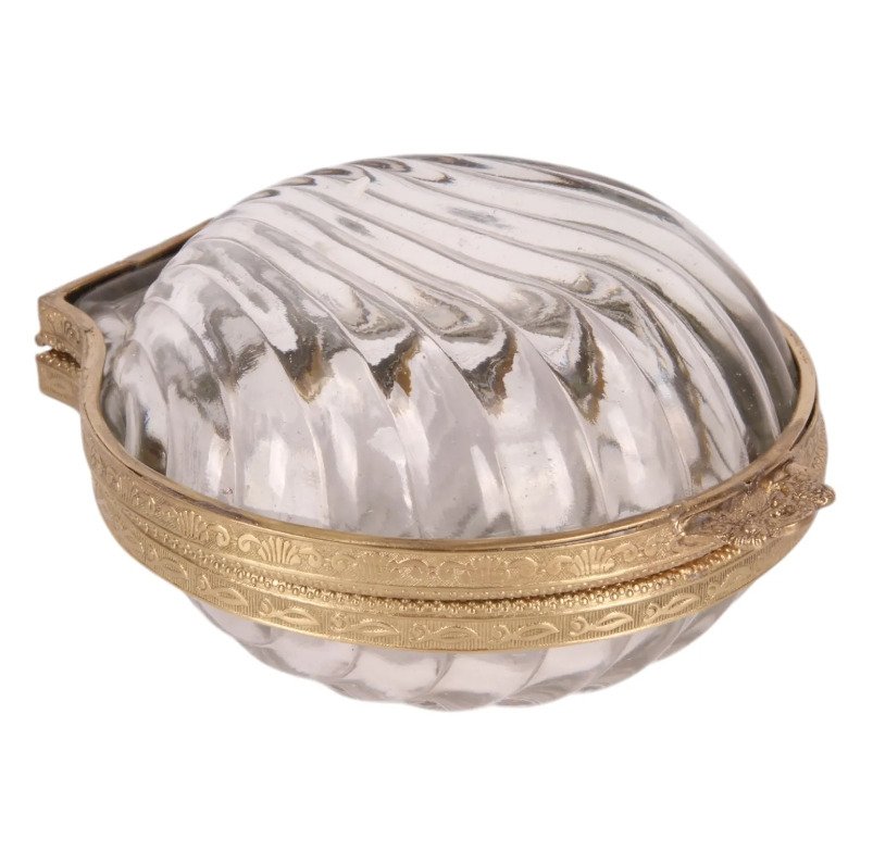 珠宝盒 - 玻璃, 黄铜 - Shell #1.0