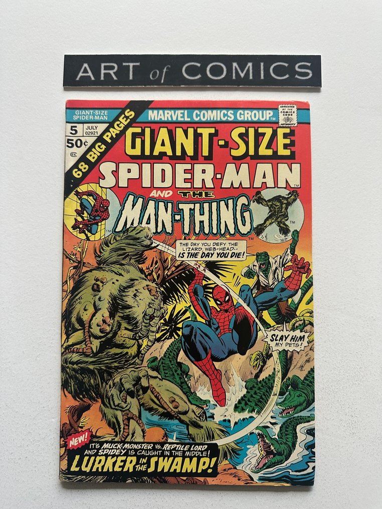 Spiderman Giant-Size #5 - 1 Comic - EO - 1975 #1.0