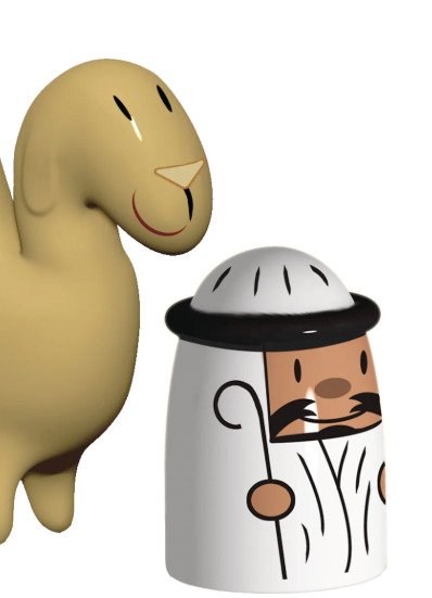 Διακοσμητικό στολίδι - Alessi - Amir & Camelus - Ιταλία #3.2