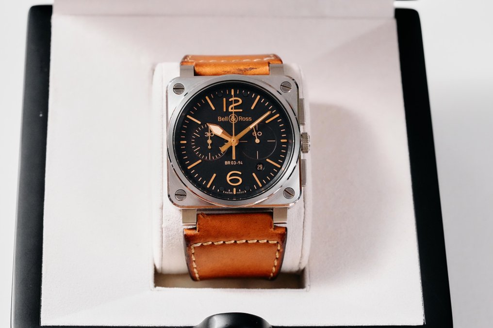 Bell & Ross - BR 03-94 GOLDEN HERITAGE - BR0394-ST - Mężczyzna - 2020+  #2.1