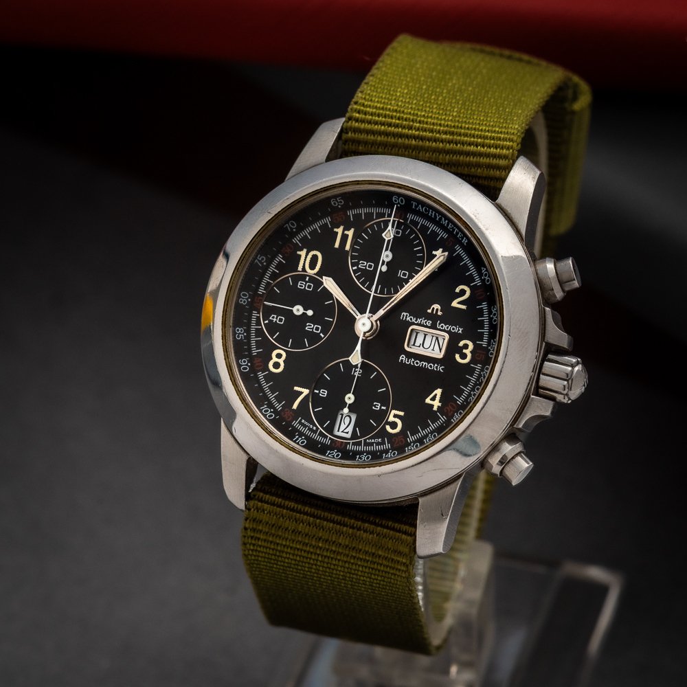 Maurice Lacroix - Military Chronograph - Mænd - 2000-2010 #1.0