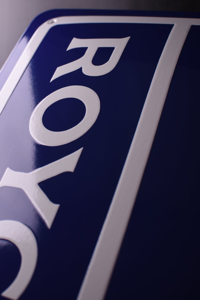 Sign - Rolls-Royce - Rolls-Royce; enamel; handmade; 60cm; no reserve #2.1