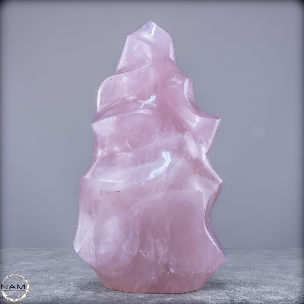 天然一等品质玫瑰石英 火焰- 2092.18 g #3.2