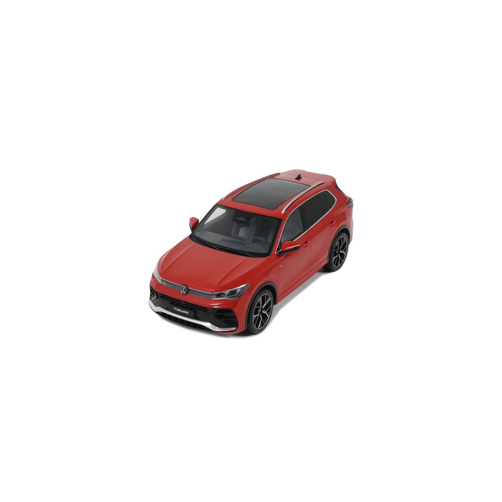 Otto Mobile 1:18 - Modelauto - Volkswagen Tiguan E TSI R-edition - 2024 - Rood metallic #1.0
