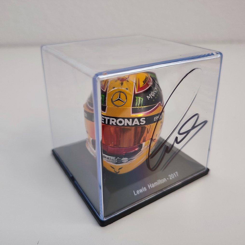 梅 赛 德 斯 - 刘易斯·汉密尔顿 - 2017 - 比例1/5头盔  #3.2
