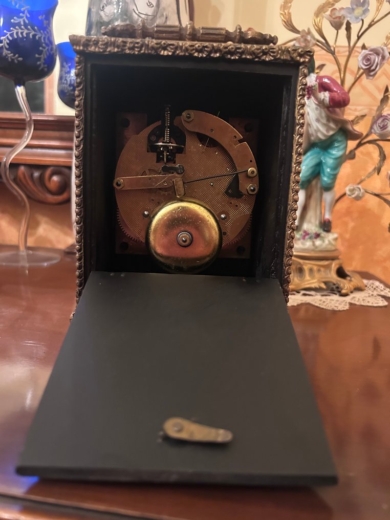 Horloge de table - Kienzle Louis XVI - Laiton doré - 1970-1980 #1.0