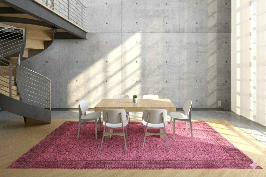 粉色复古 - 小地毯 - 280 cm - 170 cm - 带证书 #4.3