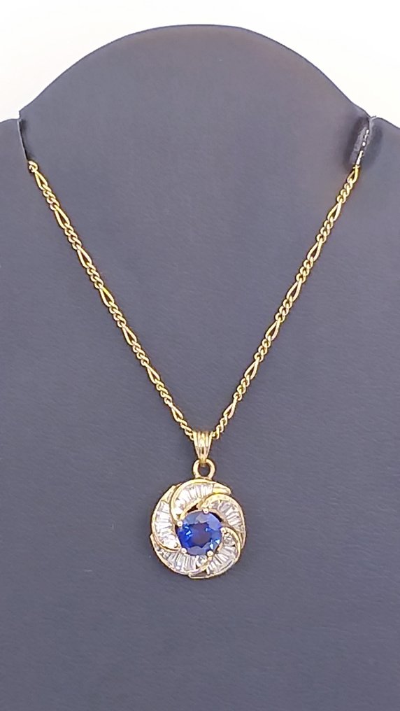 Franklin Mint - Banhado a ouro - Colar com pingente - Pingente Hollywood Night #4.3