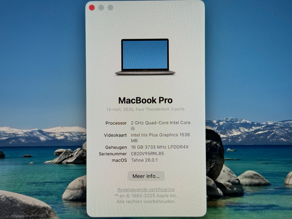 Apple, MacBook Pro 13.3 2020 Core i5 10th Gen 16GB RAM 512 NVMe - Computer #3.2