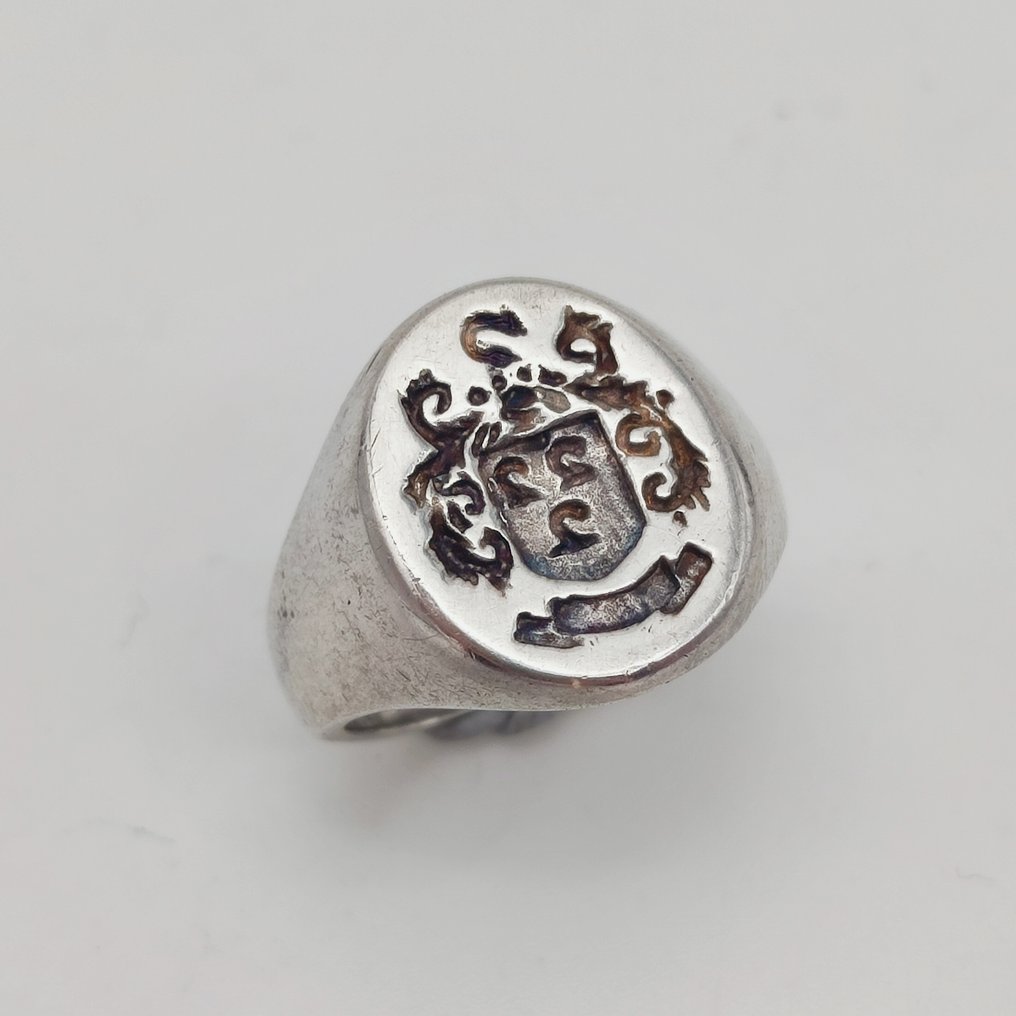 No reserve price - Ring Silver #4.3