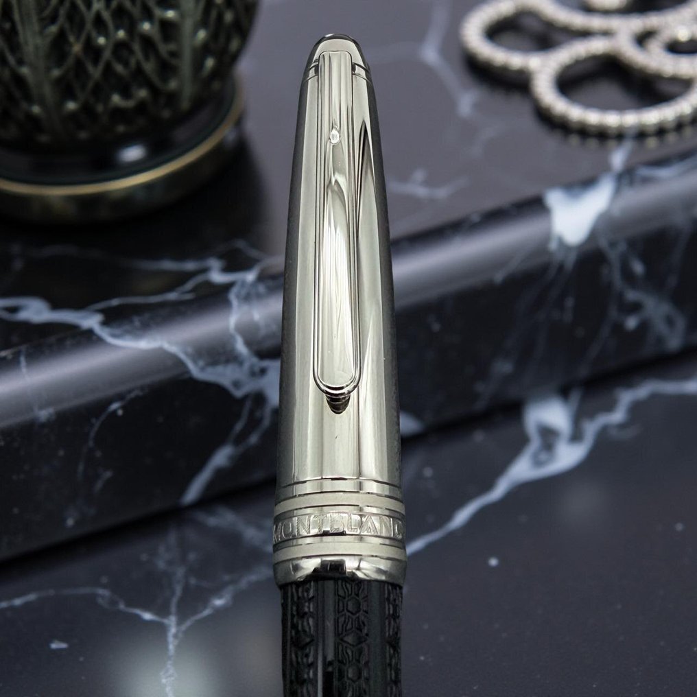 Pluma Estilográfica - Montblanc - Meisterstuck - Solitaire Doué Signum - Fyldepen #4.3