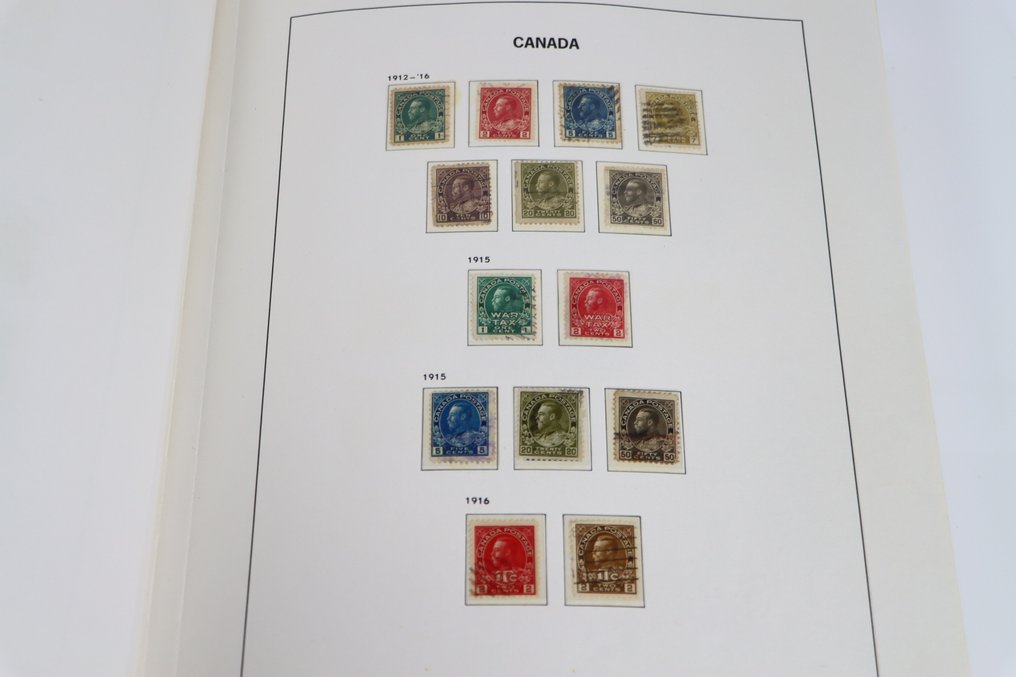 Canada and regions 1859/1984 - Collection from classical in Davo album. #4.3