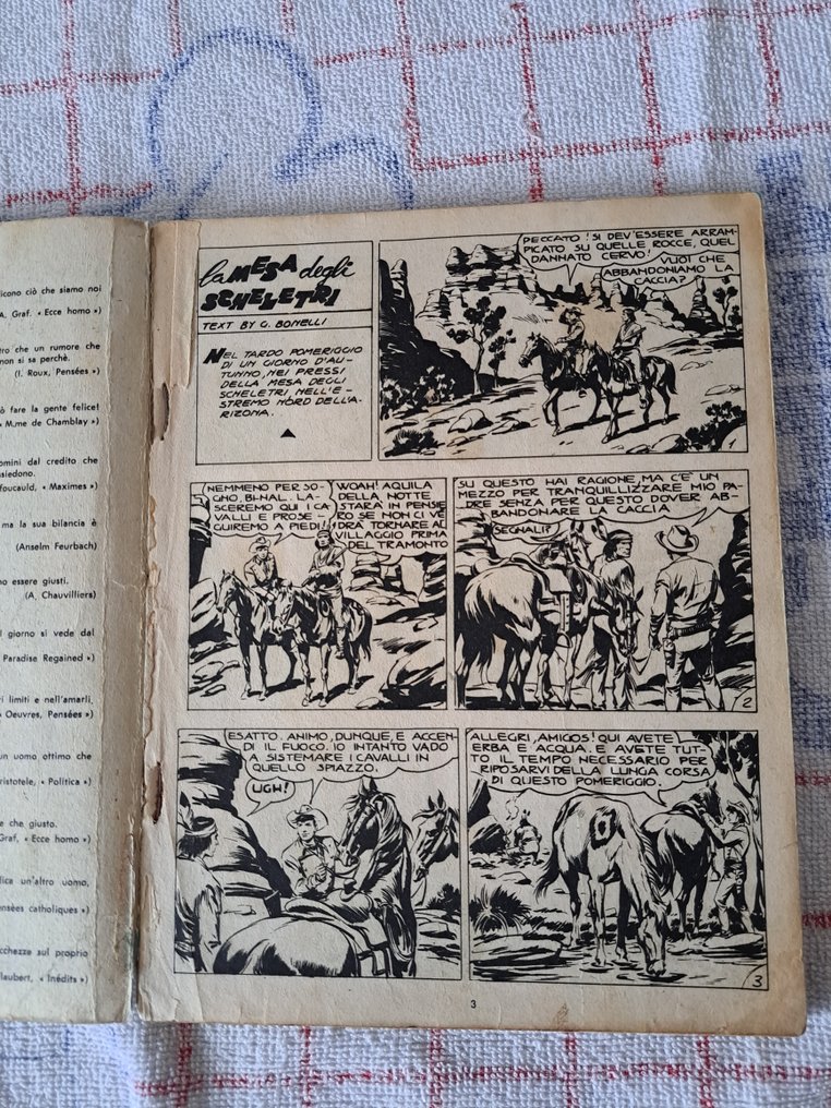 Tex nn. 39, 41, 43 - spillati - 3 Comic - Első kiadás - 1964 #4.3