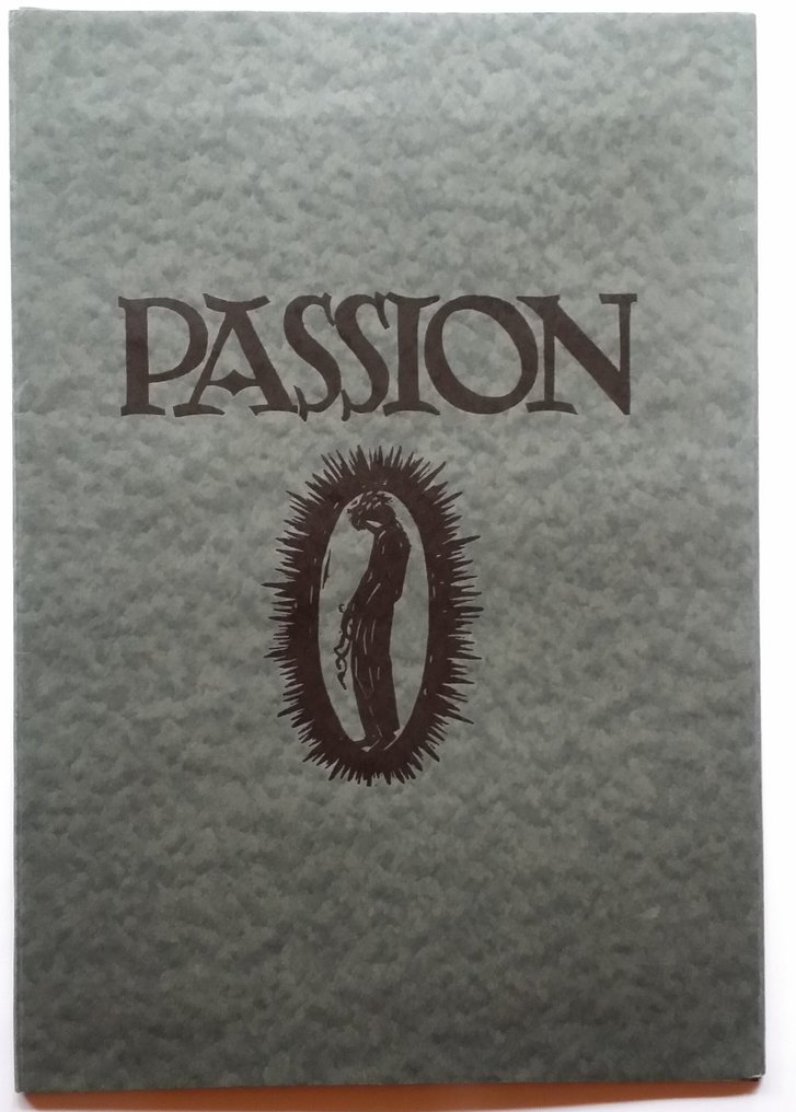 Max Thalmann (1890-1944). - Passion of Christ - EXPRESSIONISM - SUITE with 8 signed woodcuts, 1921 #1.0