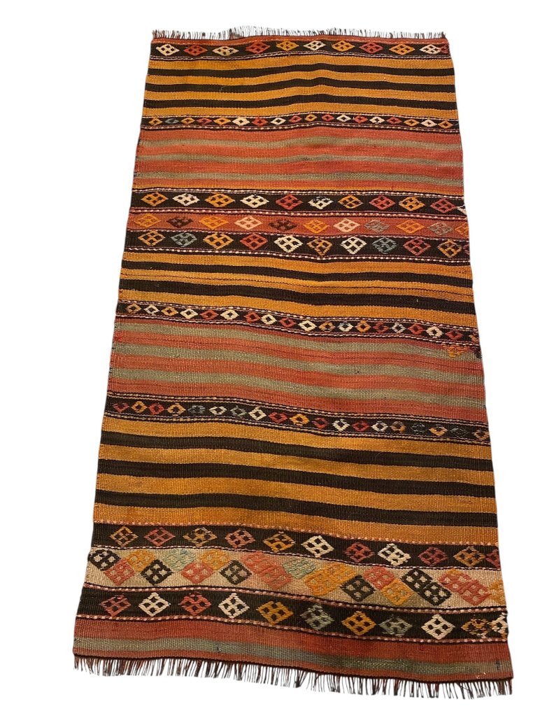 中安纳托利亚 - 凯利姆平织地毯 - 160 cm - 84 cm #1.0