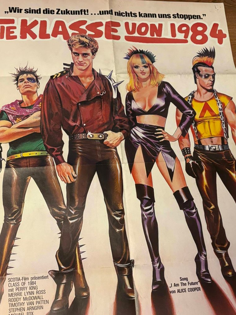 Michael J. Fox - Ninja: In Geheimer Mission” (1983) + “Class of 1984” (1982) – Cult / Action Lot of 2 Original 1980s - WOONDER #2.1