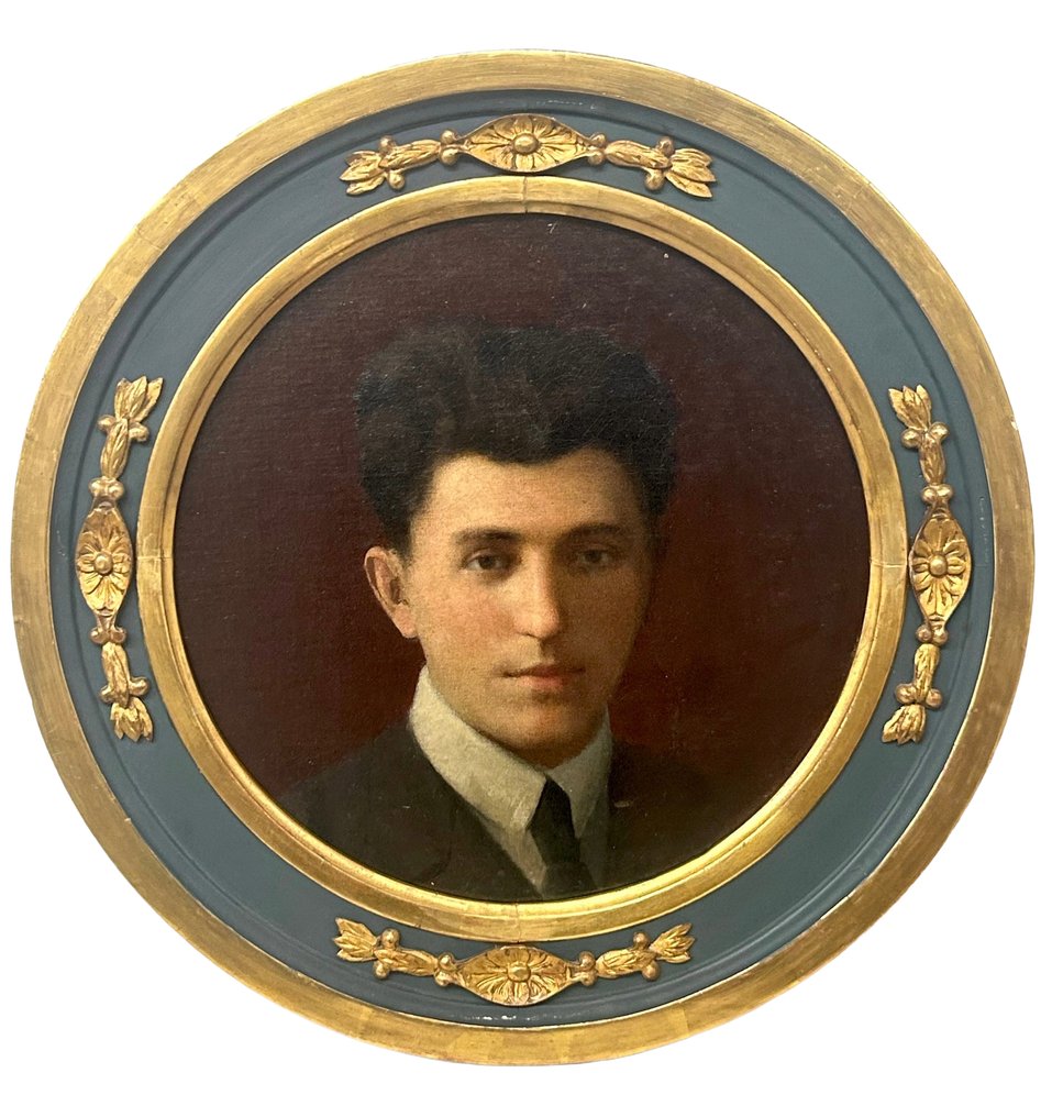 Francesco Ghittoni (1855-1928) - Autoritratto #1.0