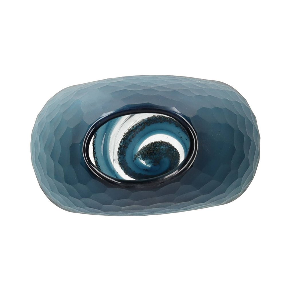 花瓶  - 玻璃 - 手工切割花瓶 #4.3