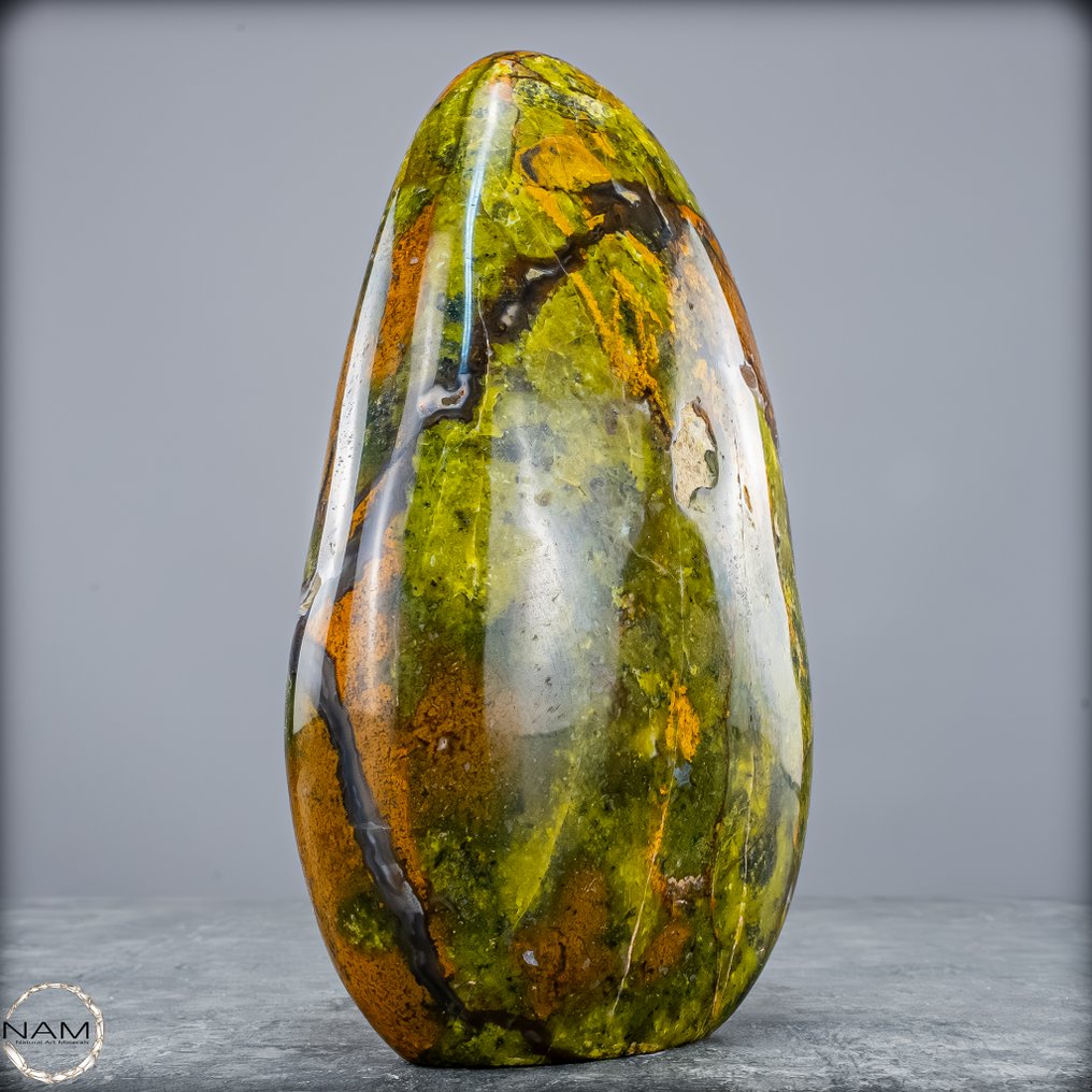 Beautiful Large Natural Green Opal Freiform- 1714.41 g #1.0