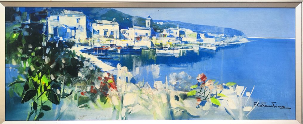 Fabio Constantino (1952) - Vista costera mediterránea #2.1