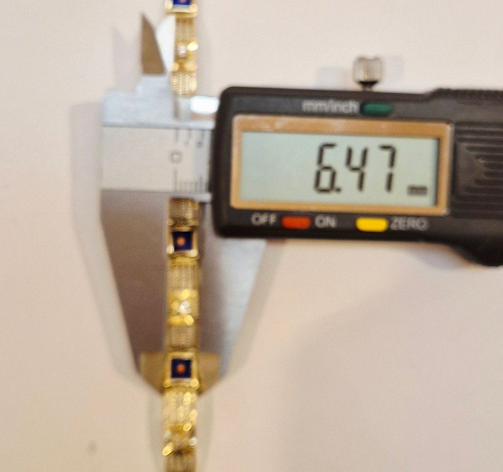 Βραχιόλι - 18 καράτια Κίτρινο χρυσό - Αννη 70 - Όπως καινούργιο #2.1