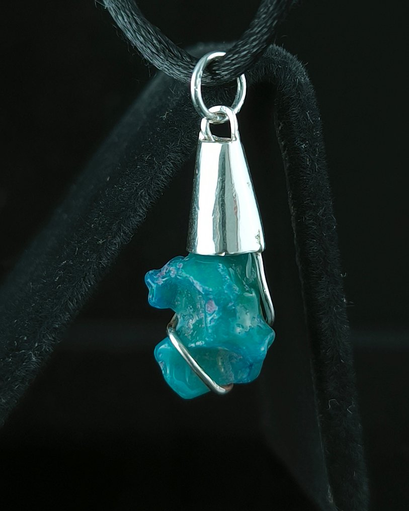 Opale Pendente - Altezza: 27 mm - Larghezza: 10 mm- 1.31 g - (1) #1.0