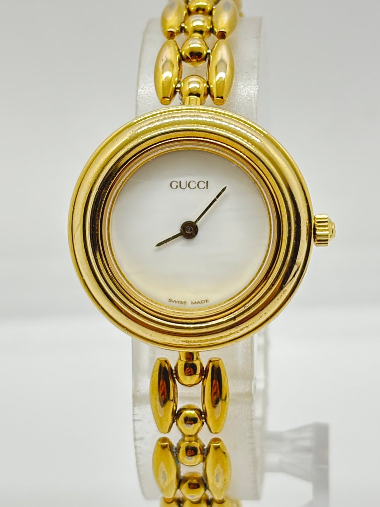 Gucci - 11/12.2 Change Bezel Watch White Dial metal Gold - Sem preço de reserva - 11/12.2 - Senhora - 1990-1999  #2.1
