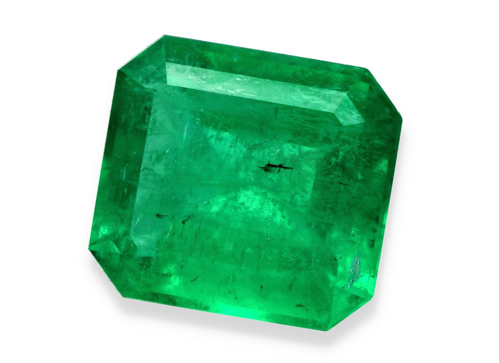 Zonder Minimumprijs Groen, Blauw Smaragd  - 3,96 ct - Instituto Gemólogico Español (IGE) #2.1