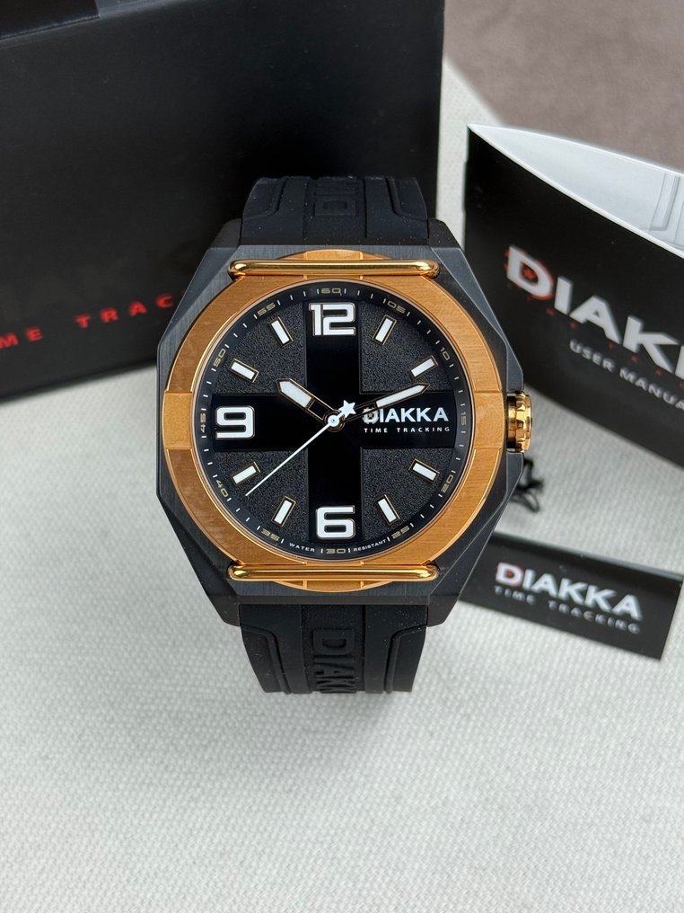 Diakka - The Vice Black/Gold - No Reserve Price - D1645-SB-GB - Men - 2020+  #2.1