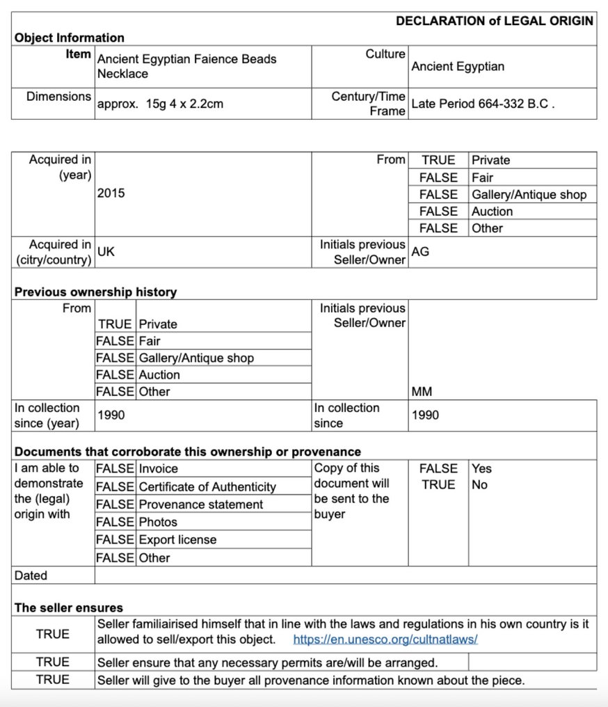 Ancient Egyptian Ancient Egyptian Faience Beads set in resin modern pendant   (No Reserve Price) #4.3