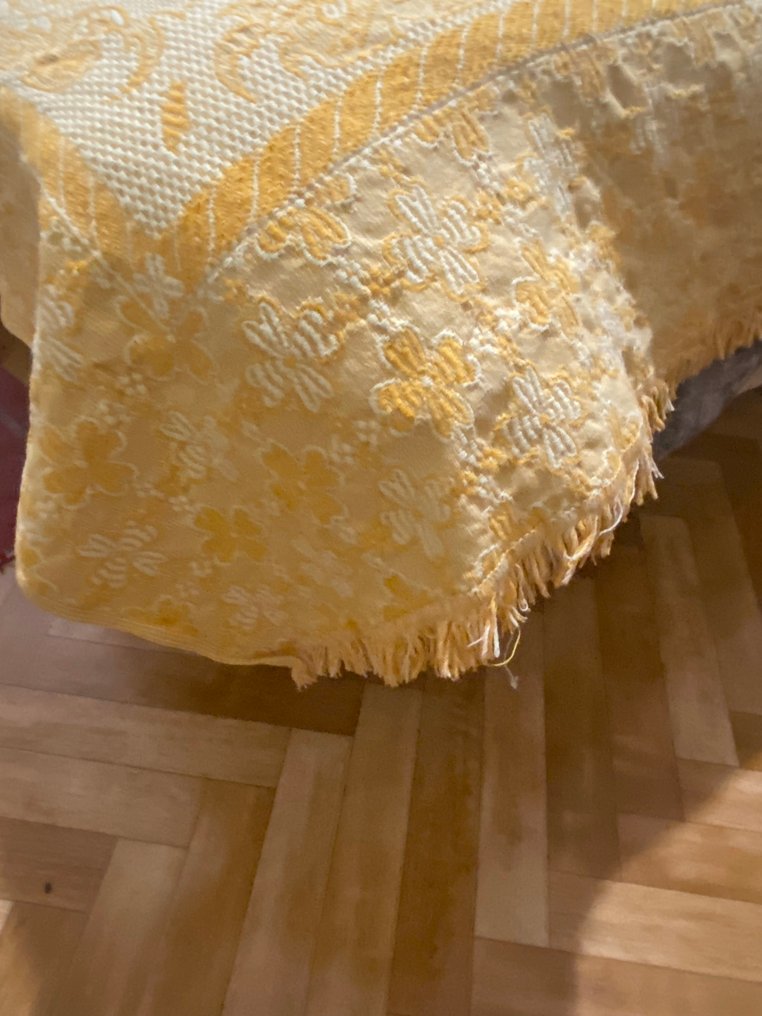 Κάλυμμα  - 203 cm - 220 cm - Κάλυμμα κρεβατιού με κέντημα. #4.3