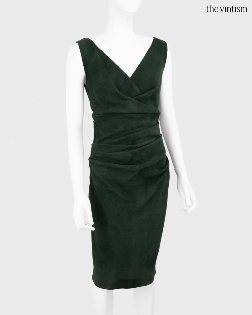 Talbot Runhof - Genuine Suede - Φόρεμα #1.0