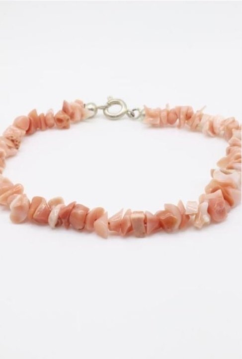Coral - Silver - Bracelet #1.0