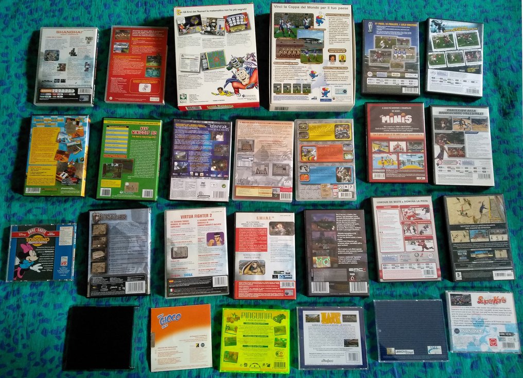 RETROGAMES !! EA Sports - Lego - EMC Entertainment - ActiVision - Finson - Ubisoft - 29 games CD-ROM & DVD-ROM - Video game - In original box #2.1