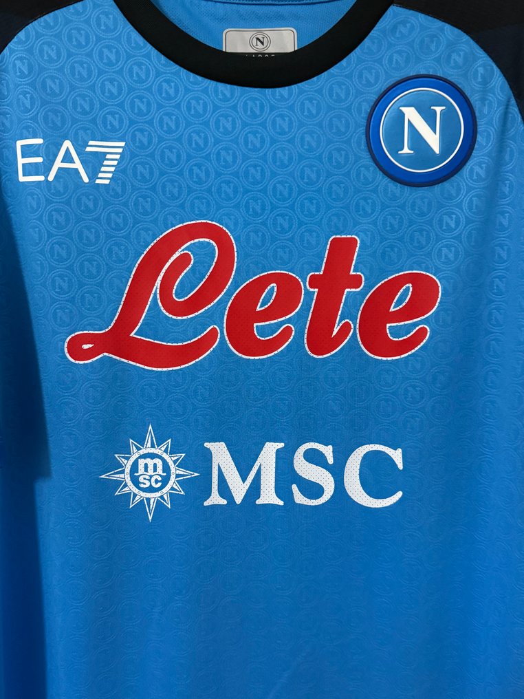 那不勒斯 - 意大利足球联盟 - Giovanni Di Lorenzo - 足球球衣  #3.2