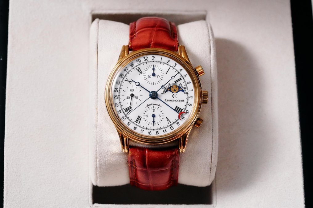Chronoswiss - Lunar Moonphase Chronograph - 77990 - Men - 1990-1999 #2.1