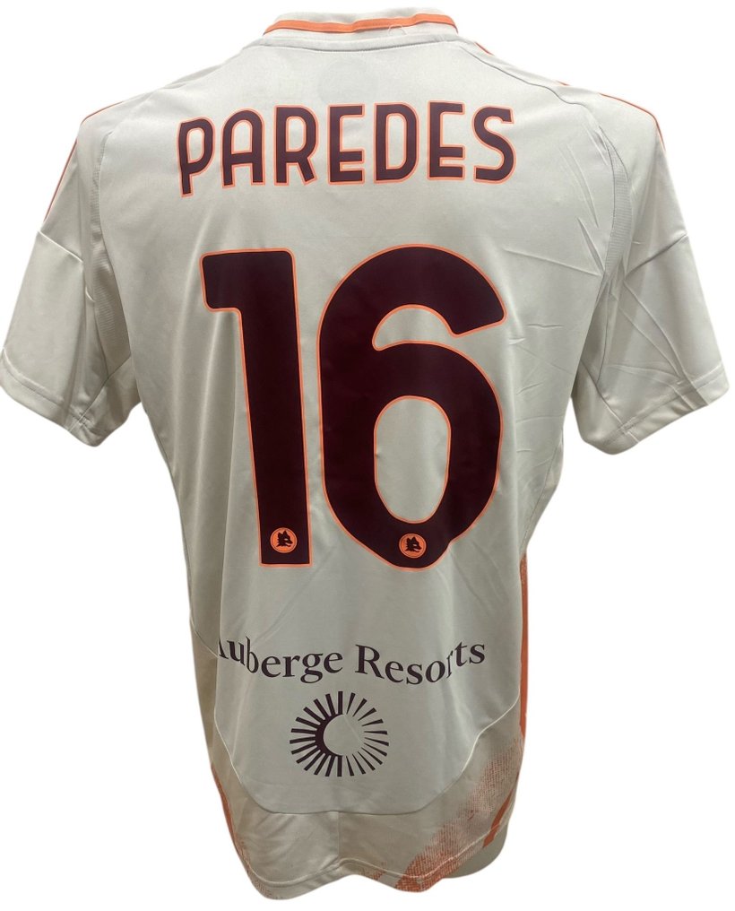 AS Roma - Olasz labdarúgó-bajnokság - Leandro Paredes match iussed Venezia - Roma - 2025 - Futball ing #1.0