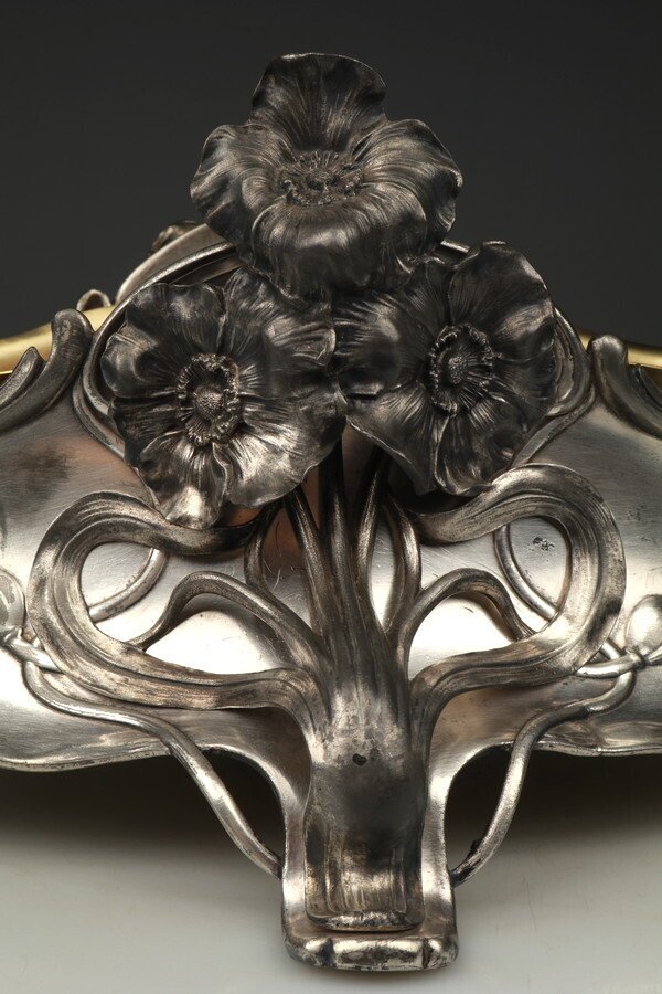 WMF / Geislingen - 花盆架 - 镀银 - 长 58 厘米 #3.2