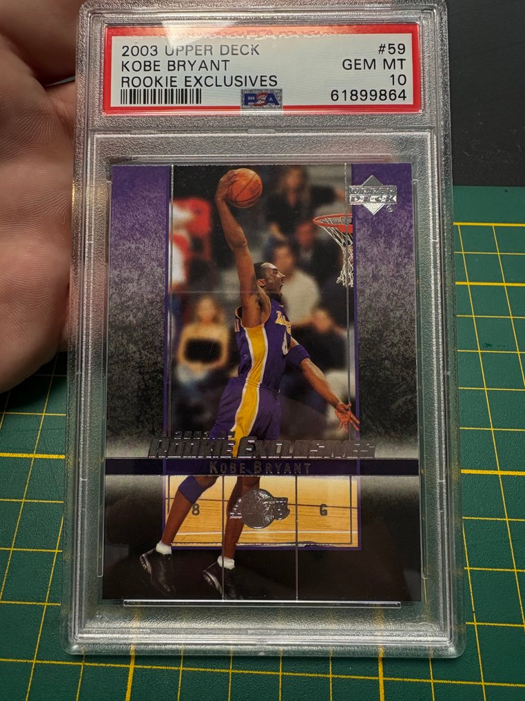 2003 Upper Deck Rookie Exclusives Kobe Bryant #59 - PSA 10 Graded card #1.0