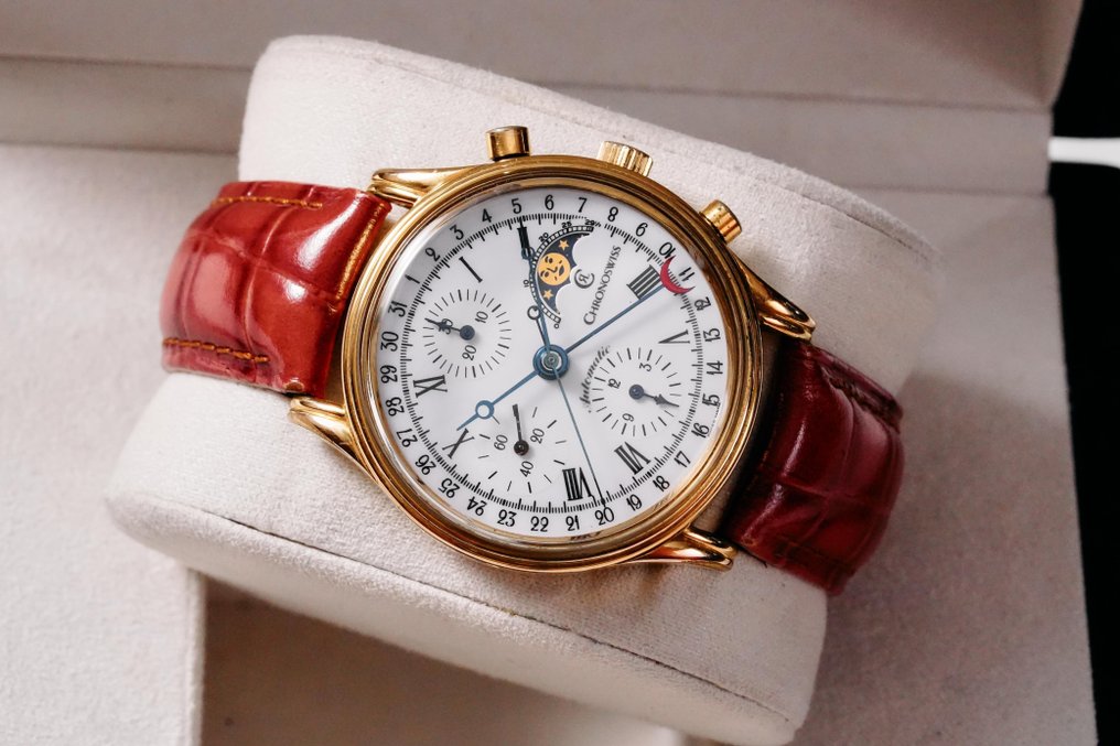 Chronoswiss - Lunar Moonphase Chronograph - 77990 - Men - 1990-1999 #4.3