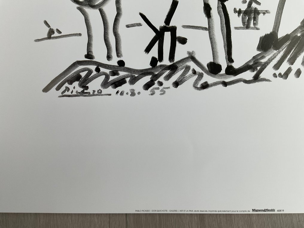 Pablo Picasso - Don Quichotte - 1950s #2.1