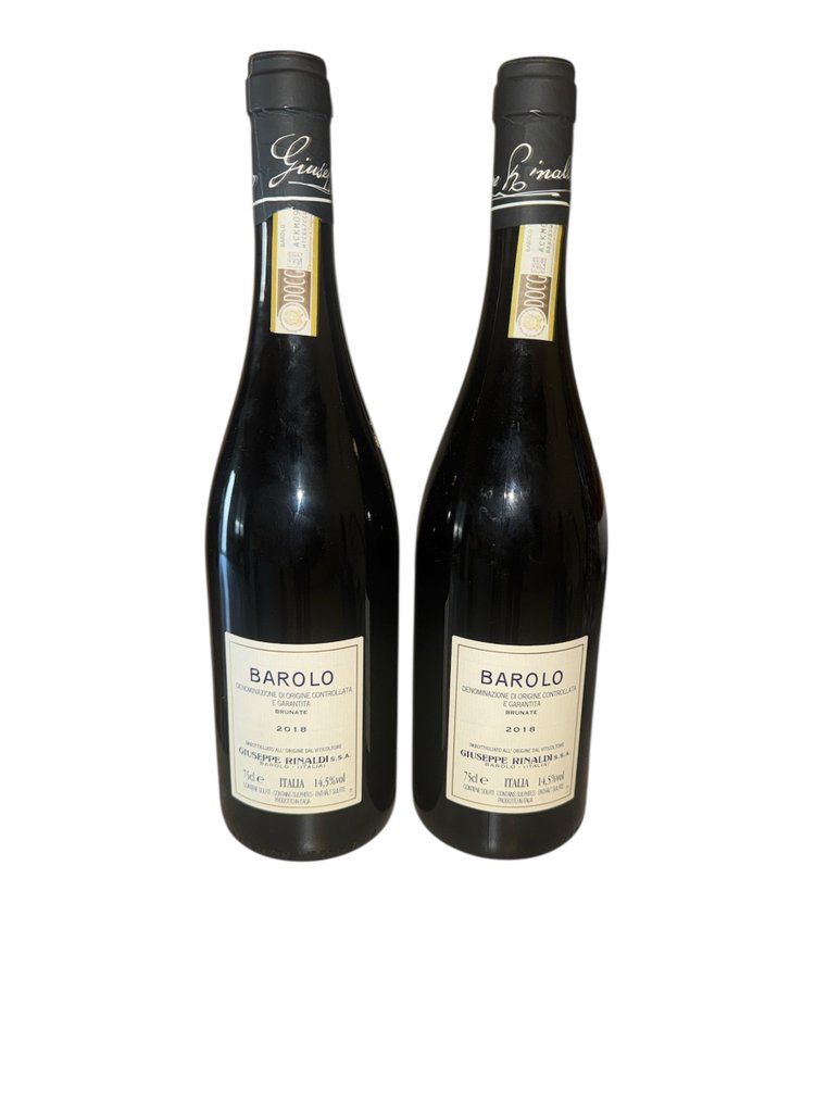 2018 Giuseppe Rinaldi, Brunate - 巴羅洛 - 2 瓶 (0.75L) #1.0